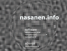 Tablet Screenshot of nasanen.info